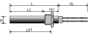 Accessory 11 b : ''Threaded fitting.''