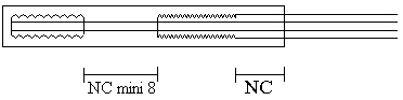 Dessin d'une cartouche basse charge  2 circuits.