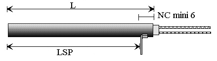 Cartouche basse charge munie de l'accessoire 19 : ''Patte''.