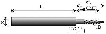 Cartouche basse charge munie de l'option 2b : ''GMF droite''.