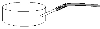 Dessin d'un thermocouple de buse.